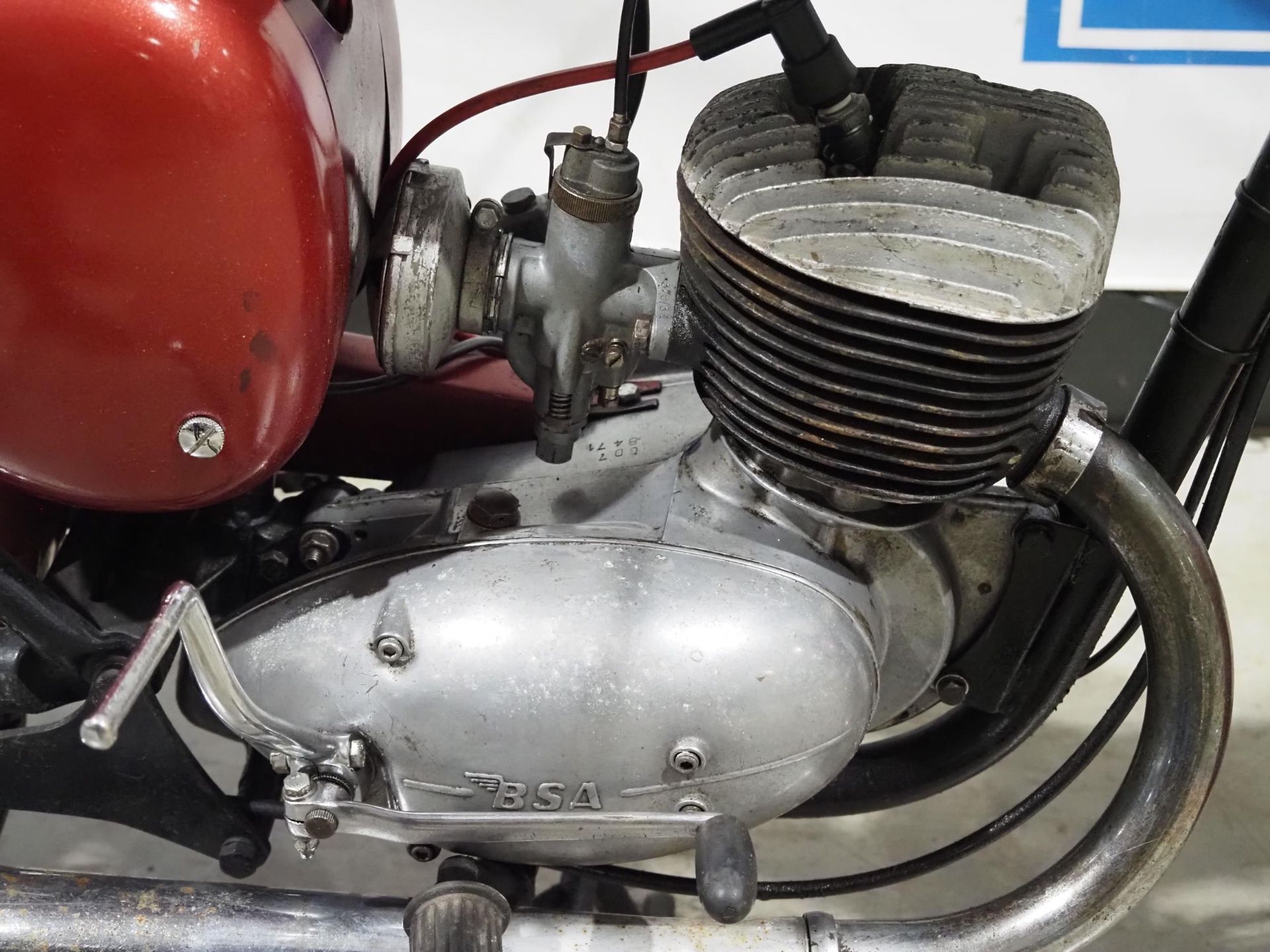 BSA Bantam 175cc motorcycle project. 1970. Frame No. ND06478B175. Engine No. GD78471. Runs but needs - Image 4 of 6