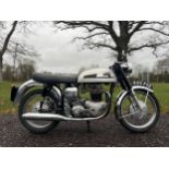 Norton Atlas 650SS motorcycle. 1961. 750cc. Frame No. F100230. Engine No. G15CSR115062. Fitted