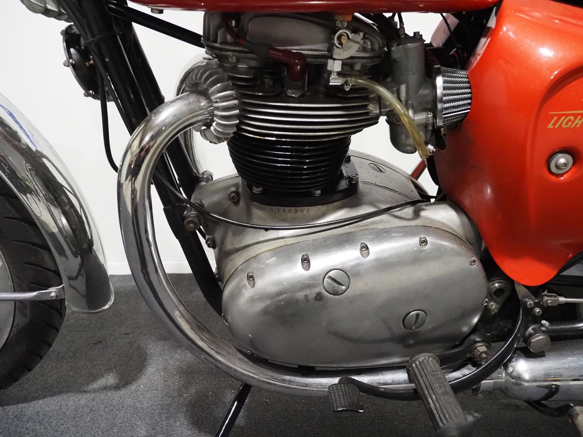 BSA 650 lightning motorcycle. 1966. 650cc. Frame No on motorcycle reads- 1310 Engine No on - Image 6 of 7