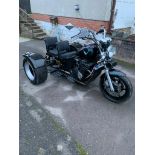 Suzuki Bandit 1200 Trike. Road legal, electric gear change, good runner. c/w Log book and paperwork