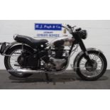 BSA Super Flash motorcycle. 1953. 650cc. Frame No. BA10S128. Engine No. BA10S324. Engine runs, 10TT9