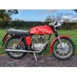 Royal Enfield Crusader Super 5 upgraded to Continental GT specification. 1964. 250cc. Frame No.