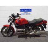 BMW K100RT motorcycle project. 1988. 1000cc. Reg. E728 XNT. V5 and keys