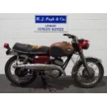 Yamaha YDS 3C250 Big Bear motorcycle. 1966. 250cc. Frame No. Y23C-12545. Engine No. D10C-12545.