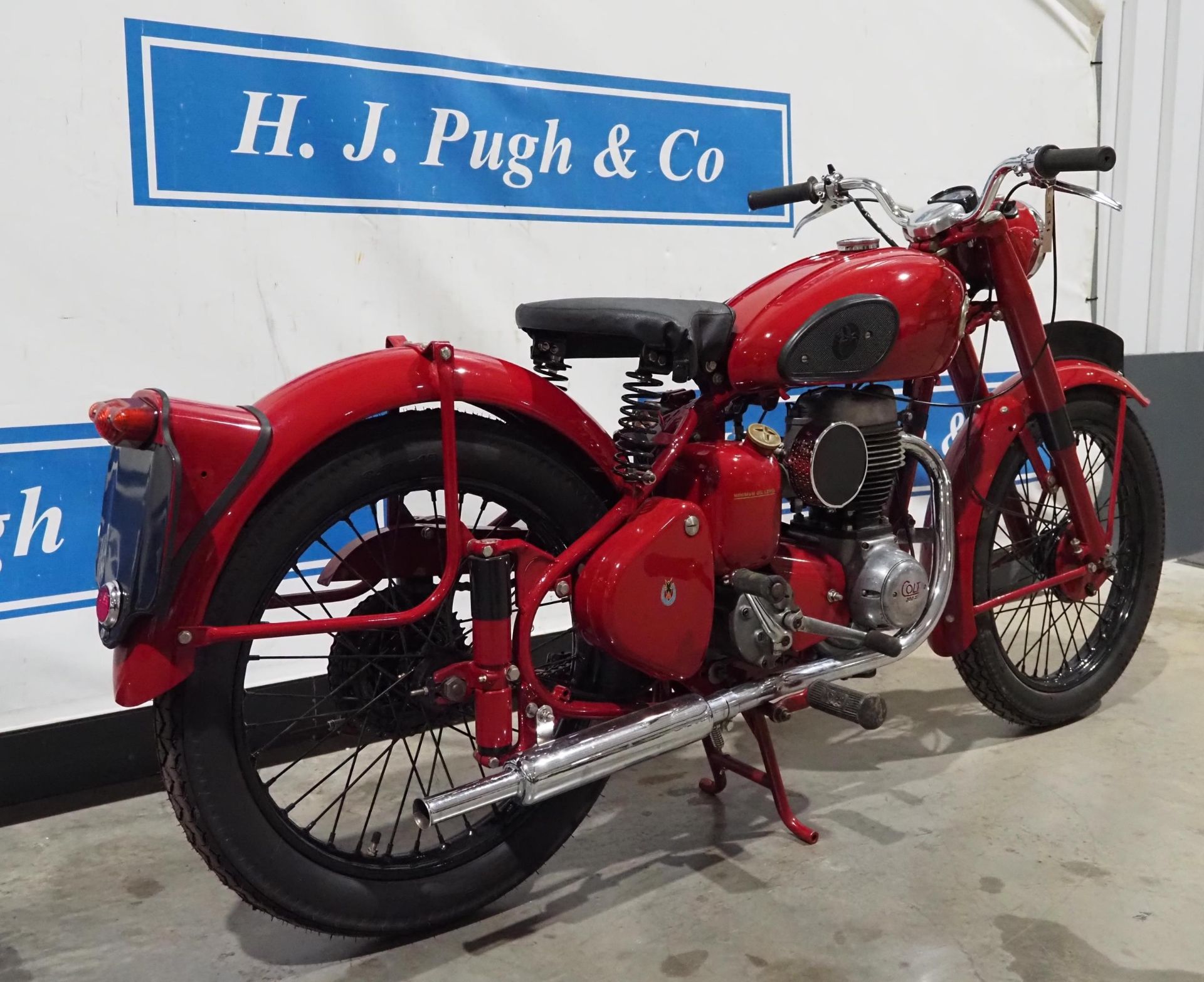 Ariel Colt motorcycle. 200cc Engine No. BLA 6086 Frame No. ST3225. Restored. No docs - Image 4 of 6