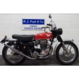 Matchless Desert Sled motorcycle. 1955. 500cc. Frame No. 5605C Engine No. G8052139C Runs and