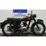 Francis Barnett Cruiser 80 motorcycle. 1957. 224cc. Frame No. WB.14267 Engine No. 842A-11687 Runs