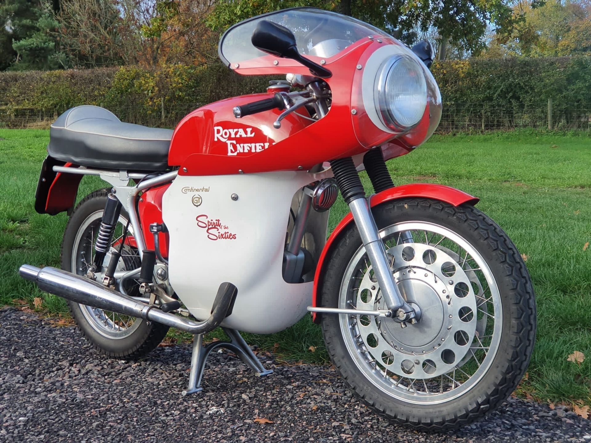 Royal Enfield Crusader Sports motorcycle. 1959. 250cc. Upgraded to include a 4 speed GT unit