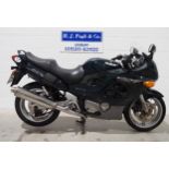 Suzuki GSXF 750 Aerodynamic Super Sport motorcycle. 1998. 749cc. Frame No. JSA1AK111100100559.