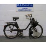 Velosolex 2200VI autocycle, 1961, 49cc. The engine has been stripped down and rebuilt replacing