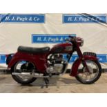 Triumph 3TA twenty one motorcycle. 1959. 350cc. Frame No. H9978 Engine No. 3TAH9978 Starts first