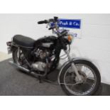 Triumph T140 motorcycle. 1976. 744cc. Frame no. T140VHP74224 Engine no. T140VDH31912 Imported from