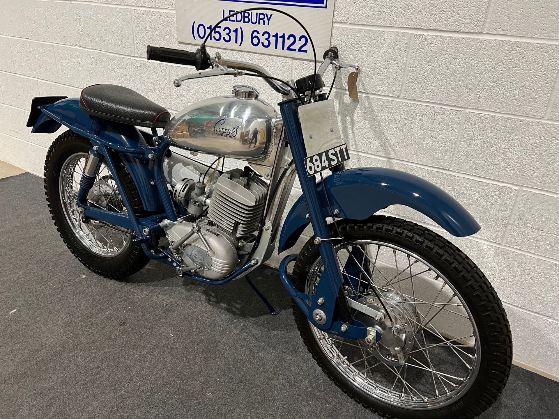 Greeves 24 TES trials motorcycle. 1963. 248cc. Frame no. 24TES307 Engine no. 32A/4520L/2707 Owned