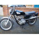 Triumph TR6 1972. Laid up over 3 years. Some new bits. Matching engine and frame. Runs and rides.