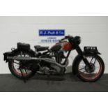 Ariel NG 350 motorcycle, 1948. Frame no. BP13369 Engine no. AJ1594 Has been restored over a few