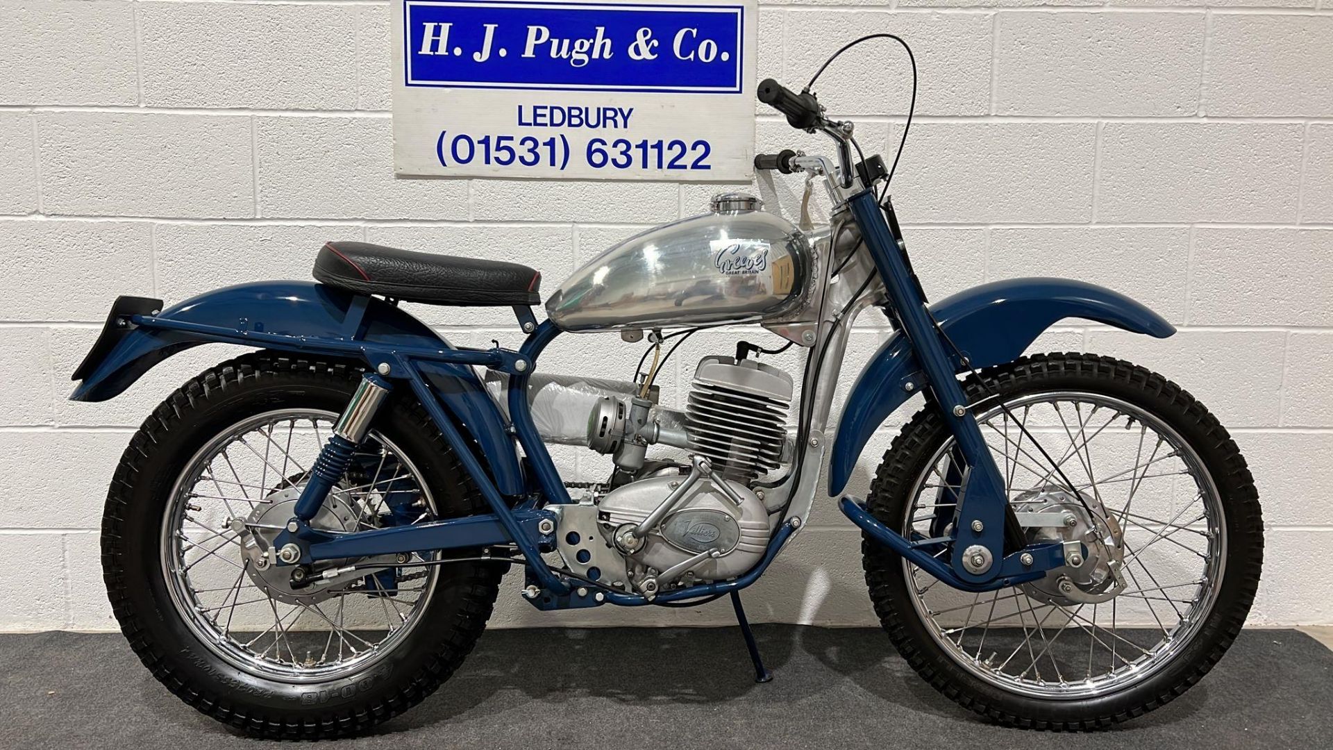 Greeves 24 TES trials motorcycle. 1963. 248cc. Frame no. 24TES307 Engine no. 32A/4520L/2707 Owned - Image 8 of 9