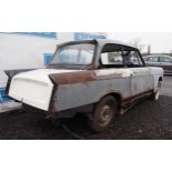 Triumph Herald project, 1962, 1147cc. Reg CSV 824. Vehicle is live on dvla. No keys