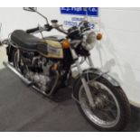 Triumph Trident T150V. 1975. 741cc. Frame no. JJ43726 Engine no. JJ43726 Matching frame and engine