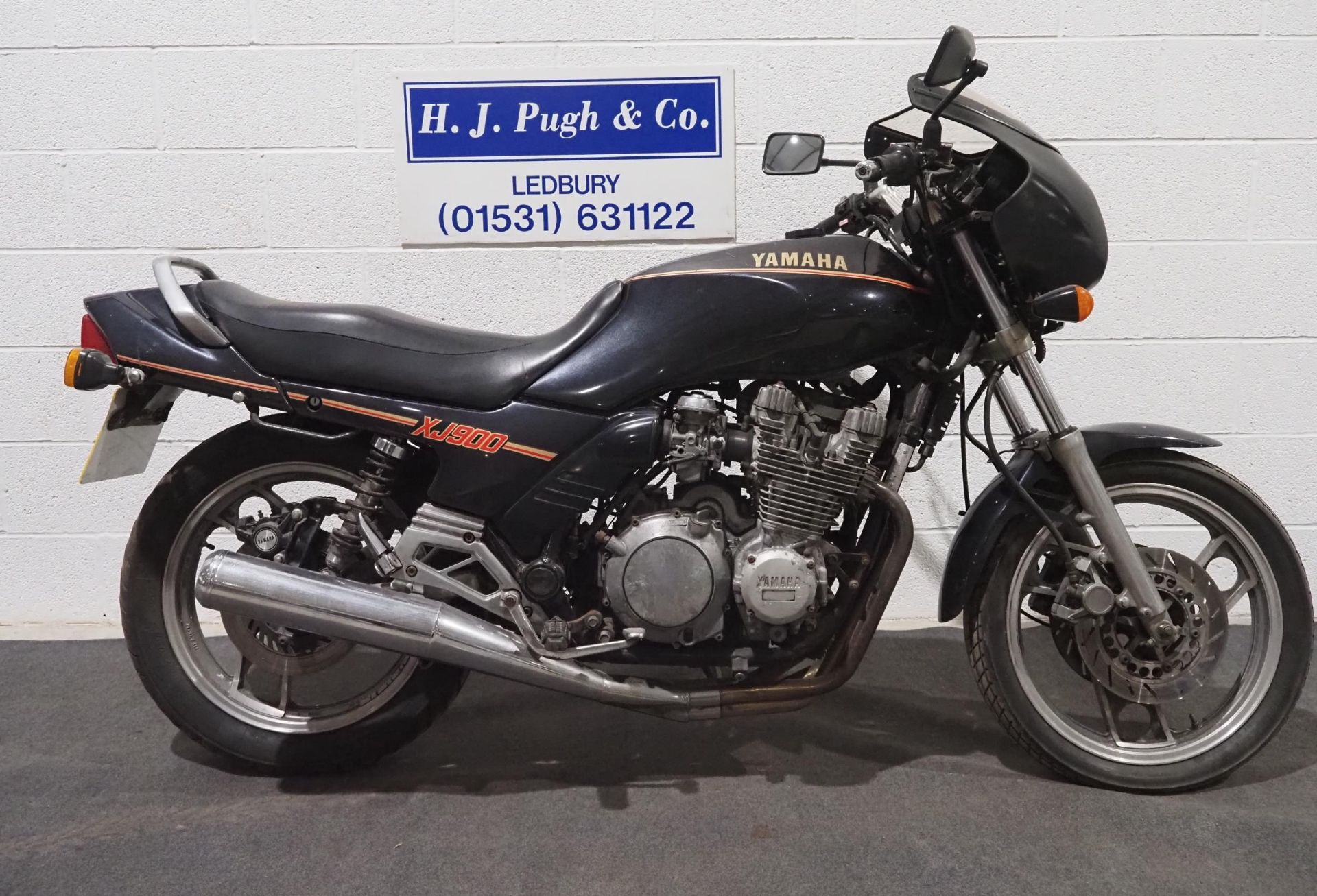 Yamaha XJ900 motorcycle. 1990. 891cc. Frame No. 58L039142. Engine No. 58L039142. Needs - Image 7 of 7