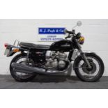 Suzuki GT750 motorcycle, 1975, 750cc Engine no. GT750-58016 Frame no. 75053324 Engine runs but