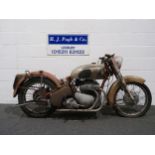 Ariel Square Four motorcycle project, 1958, 1000cc Frame no. CGM1728 Engine no. CNML1832 US import