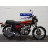 Honda 550 Four motorcycle, 1977, 550cc Frame no. CB550K-21101480 Engine no. CB550-E2110551 Runs