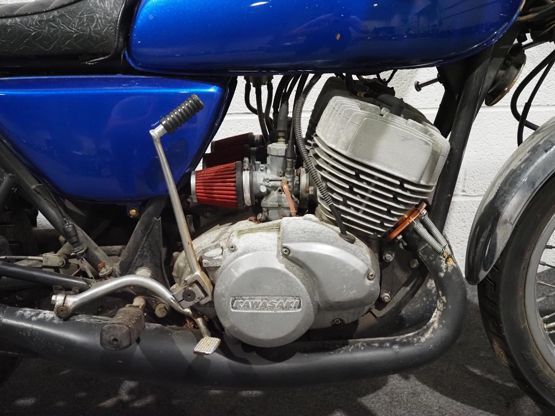 Kawasaki H2 motorcycle, 1975, 750cc Frame no. H2F44394 Engine no. H2E44691 From a deceased estate, - Image 4 of 6