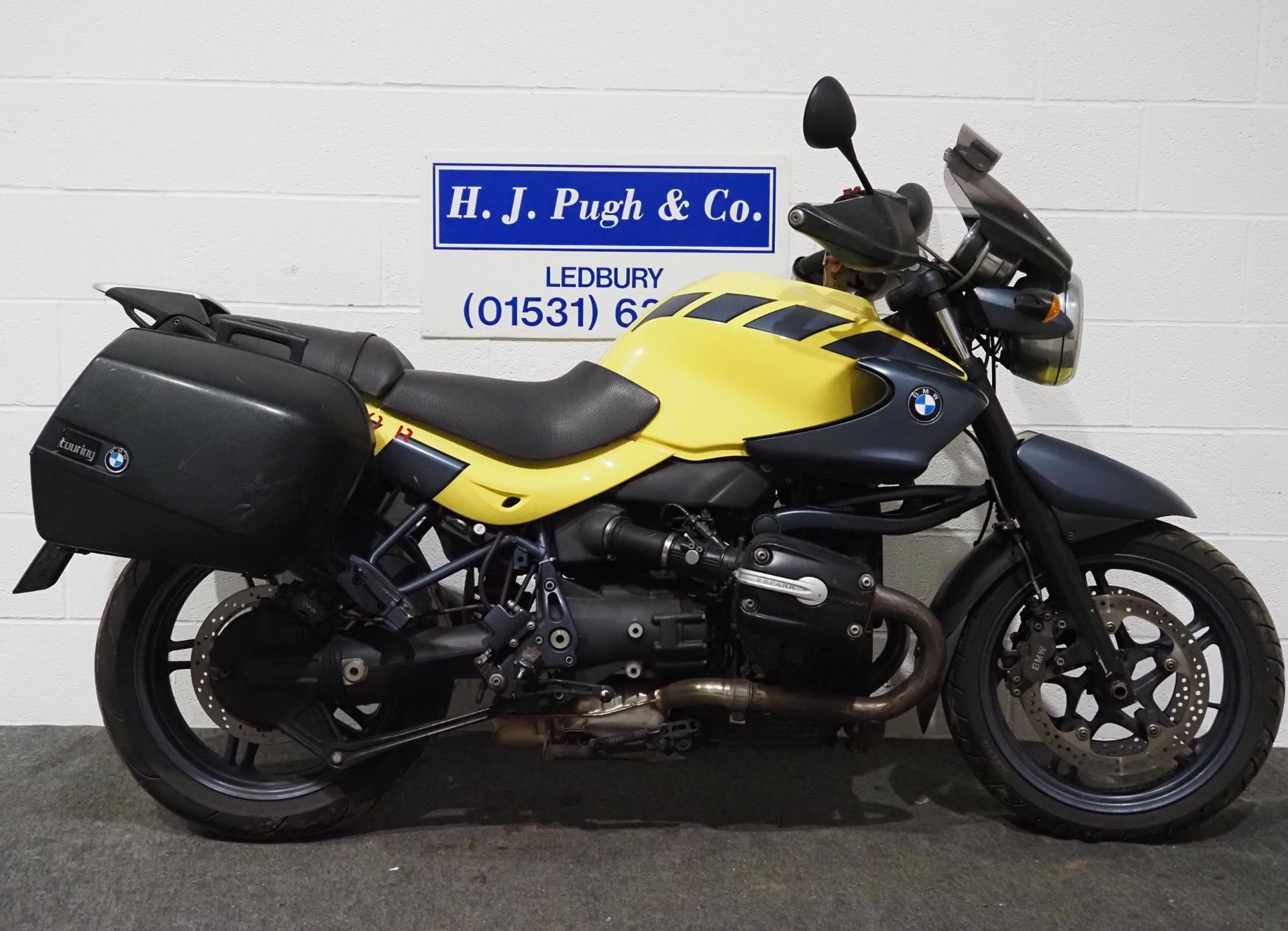 BMW R1150R motorcycle, 2003, 1100cc. Frame no. WB10429A83ZK65872 Engine no. 03037160 Runs and rides,