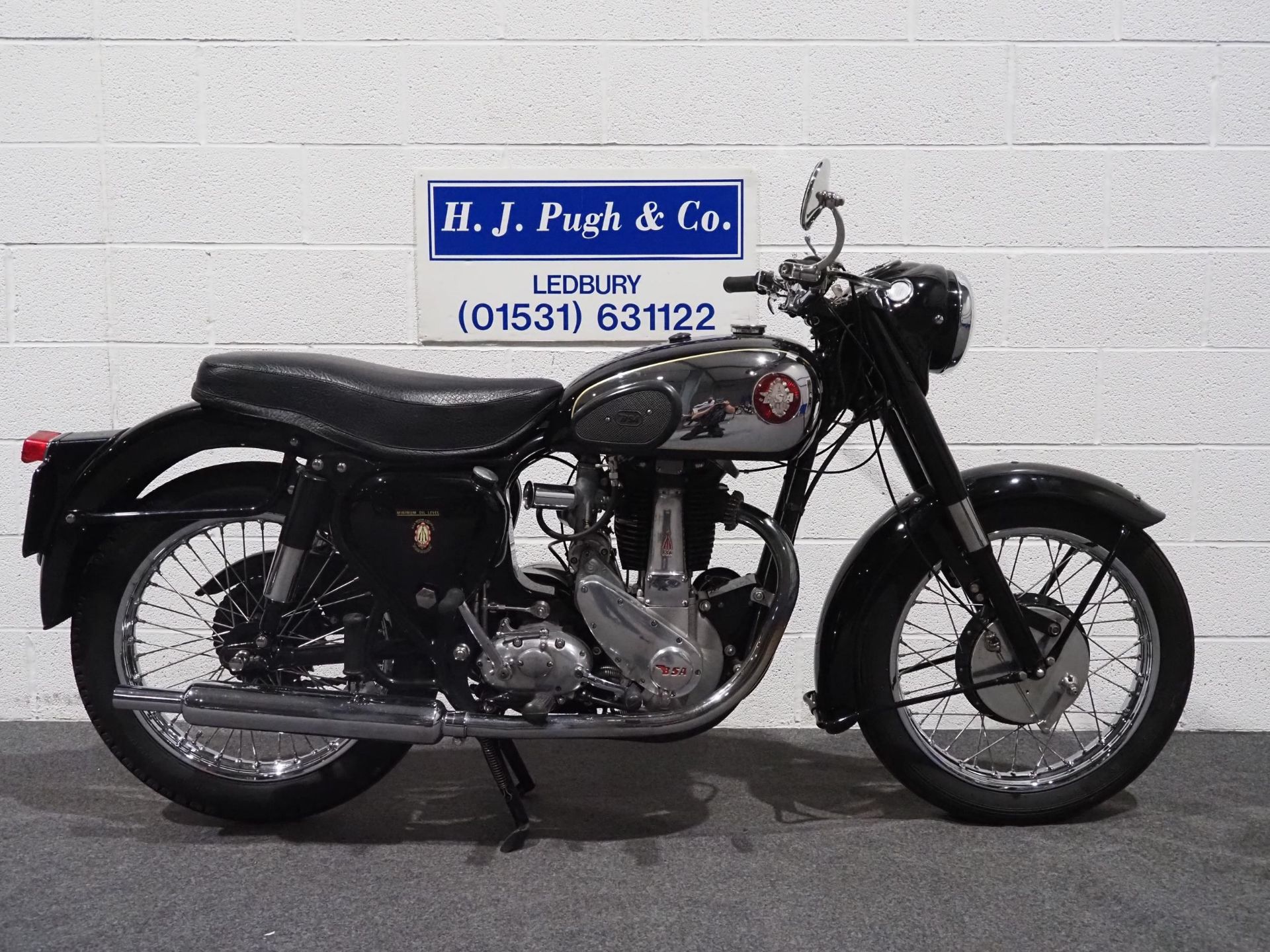 BSA B31 motorcycle, 1955, 500cc. Frame no. CB31-7864 Engine no. BB33-6853 Runs and rides, has been