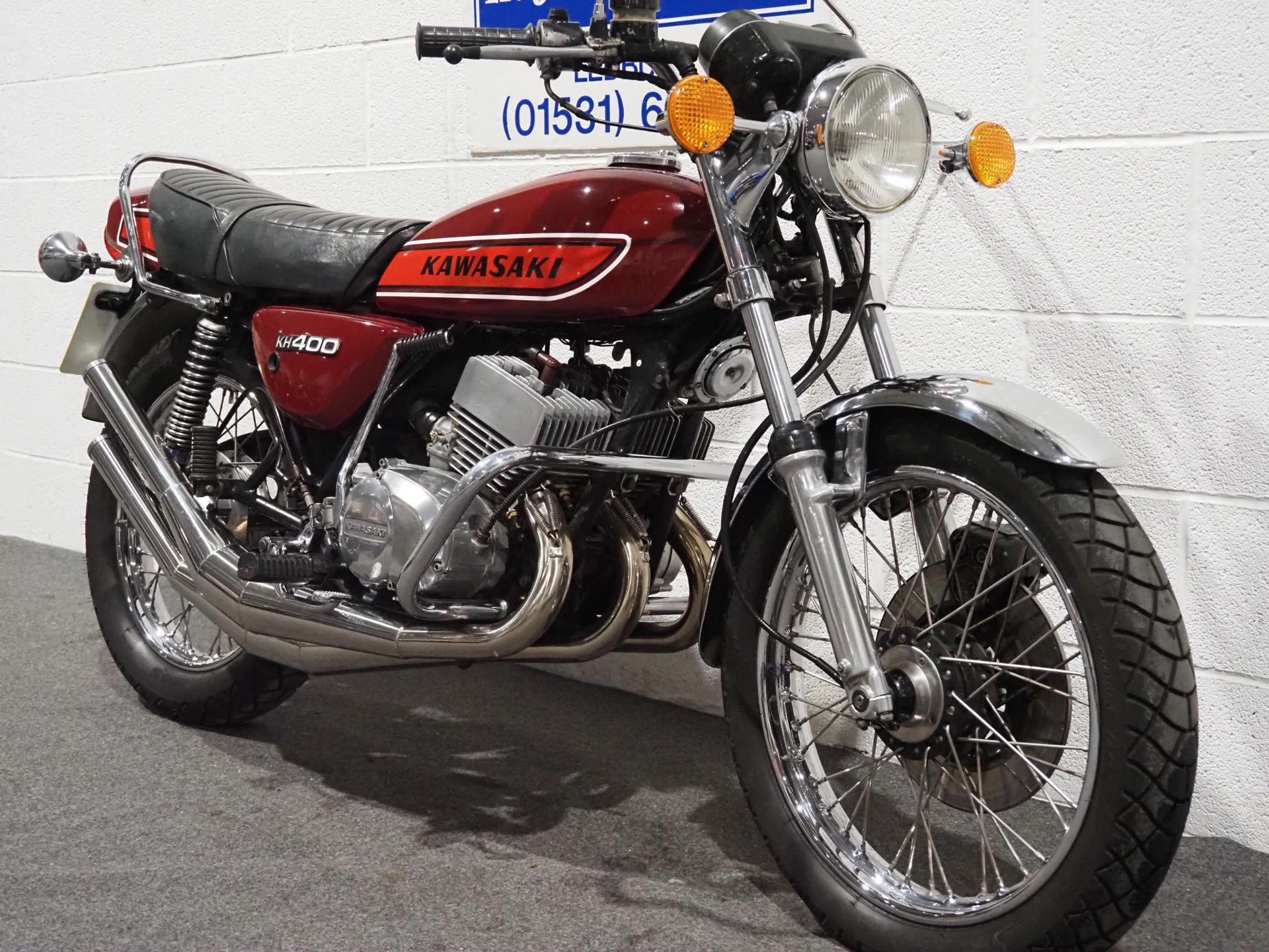 Honda 550 Four motorcycle, 1977, 550cc Frame no. CB550K-21101480 Engine no. CB550-E2110551 Runs - Image 3 of 12