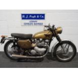 Matchless G12 CS motorcycle, 650cc Frame no. 872985 Engine no. G12CS 2794 From a deceased estate,