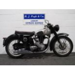 Norton ES2 motorcycle. 1953. 499cc. Frame No. H447642 Engine No. H447642 Engine turns over with good