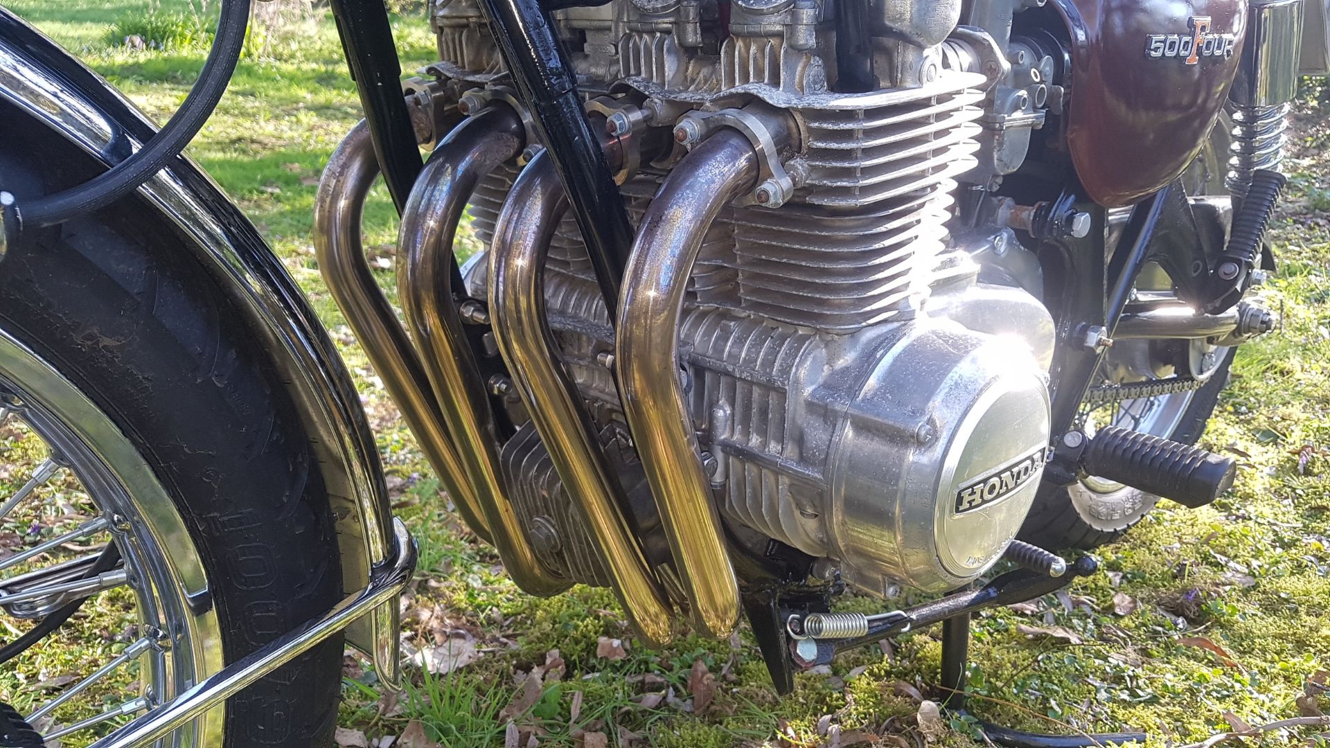 Honda CB500 Four. 1973. 498cc. Frame no. CB500 2114964 Engine no. CB500E-2118793 Restored in 2021 - Image 6 of 7