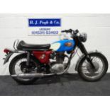 BSA B44 Shooting Star motorcycle. 1968. Frame No. B44BSS3467 Engine No. B44BSS3467 Canadian