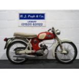 BSA Beagle motorcycle 1964/65. Frame No. K12911 Engine No. K1A3283 Canadian import, engine turns