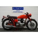 Norton Dominator 99 motorcycle. 1957. 600cc. Frame No. M1473318 Engine No. M14 70802. Does not match