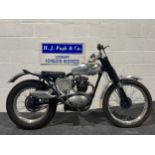 BSA B40 Trials bike. 1961. 350cc. Frame no. B402075 Engine no. B402131 Built at great expense,