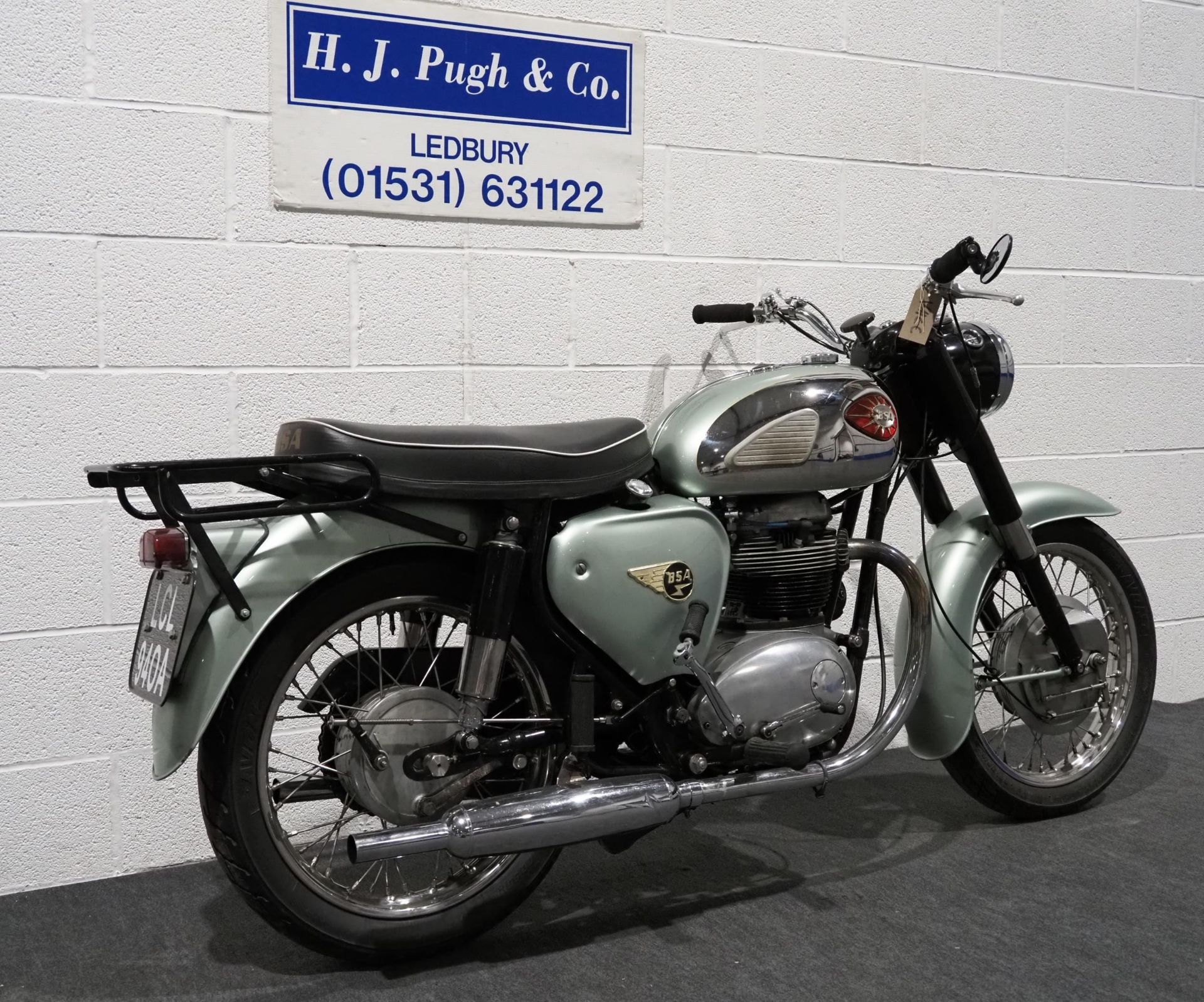 BSA A50 motorcycle. 1963. 500cc. Frame no. A504045 Engine no. A501244 Runs. Comes with dating - Image 4 of 7