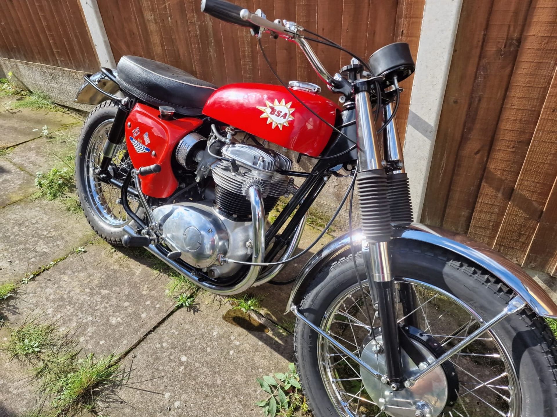 Bsa West Coast Hornet motorcycle. 1967. Recent restoration, very correct with WM3 front wheel, - Image 2 of 3