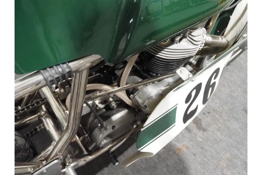 Norton Rickman Metisse race bike. 1973. 750cc. Frame No- 1309R Engine No- N15CS/120224 Part of a - Image 7 of 10