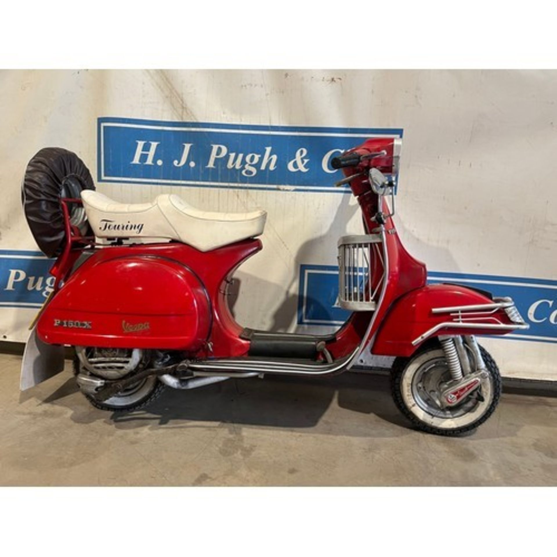 Vespa P150S moped. 1979. 150cc Frame no.VBX1T 21295 Engine no. VBX8632 Engine turns oveR