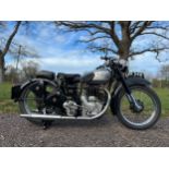 Royal Enfield J2 motorcycle, 1948, 500cc Frame no. J4281 Engine no. J4281 Runs and rides, was