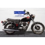 Triumph Trident T150V motorcycle. 741cc. Frame No. T150V JK44225 Engine No. T150V JK44225 Canadian