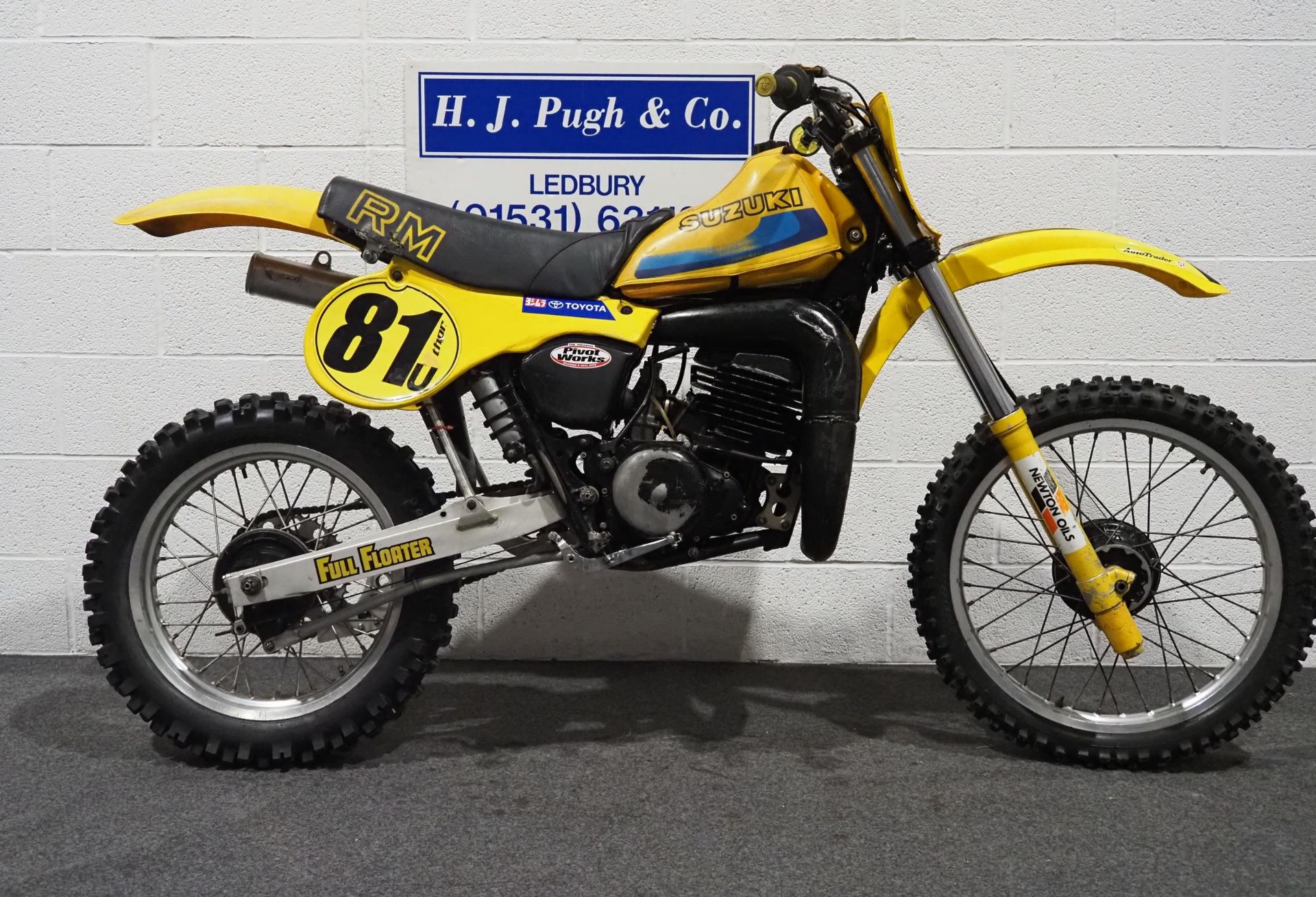 Suzuki RM500 motocross bike. 1983. 492cc. Frame no starts. RM11A Engine no. RM101-100451 Runs and