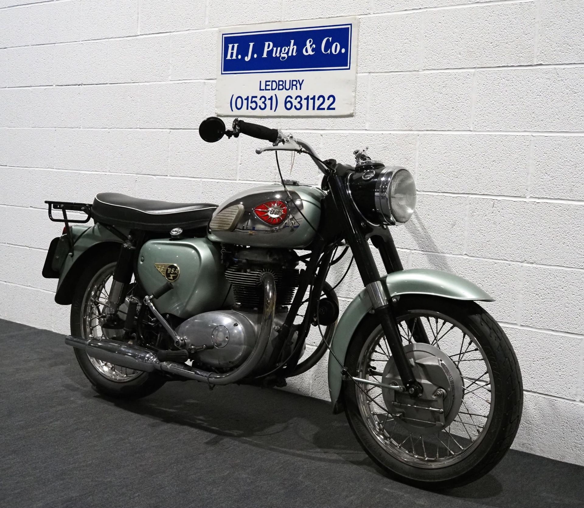 BSA A50 motorcycle. 1963. 500cc. Frame no. A504045 Engine no. A501244 Runs. Comes with dating - Image 3 of 7