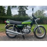 Kawasaki S3A 400 motorcycle. 1974. 400cc. Frame No. S3F-20148 Engine No. S3E19657 From a private