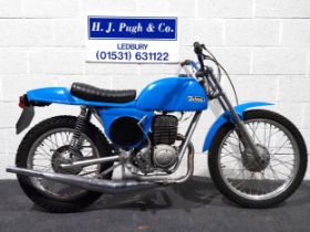 Rickman Metisse Villiers trials motorcycle. Believed 1971. Frame No. 2841 Z Engine No. T0278