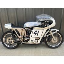 Weslake Metisse race bike. 900cc. Circa 1990. Engine No. 523CZ