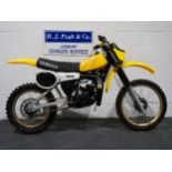 Yamaha YZ125 Enduro motorcycle. 1981 Frame No. 4V2014102 Last ridden in 2022, genuine reason for