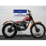 BSA Bantam trials motorcycle. 1970. 175cc Engine no. HCO2115B175 Property of a deceased estate. This